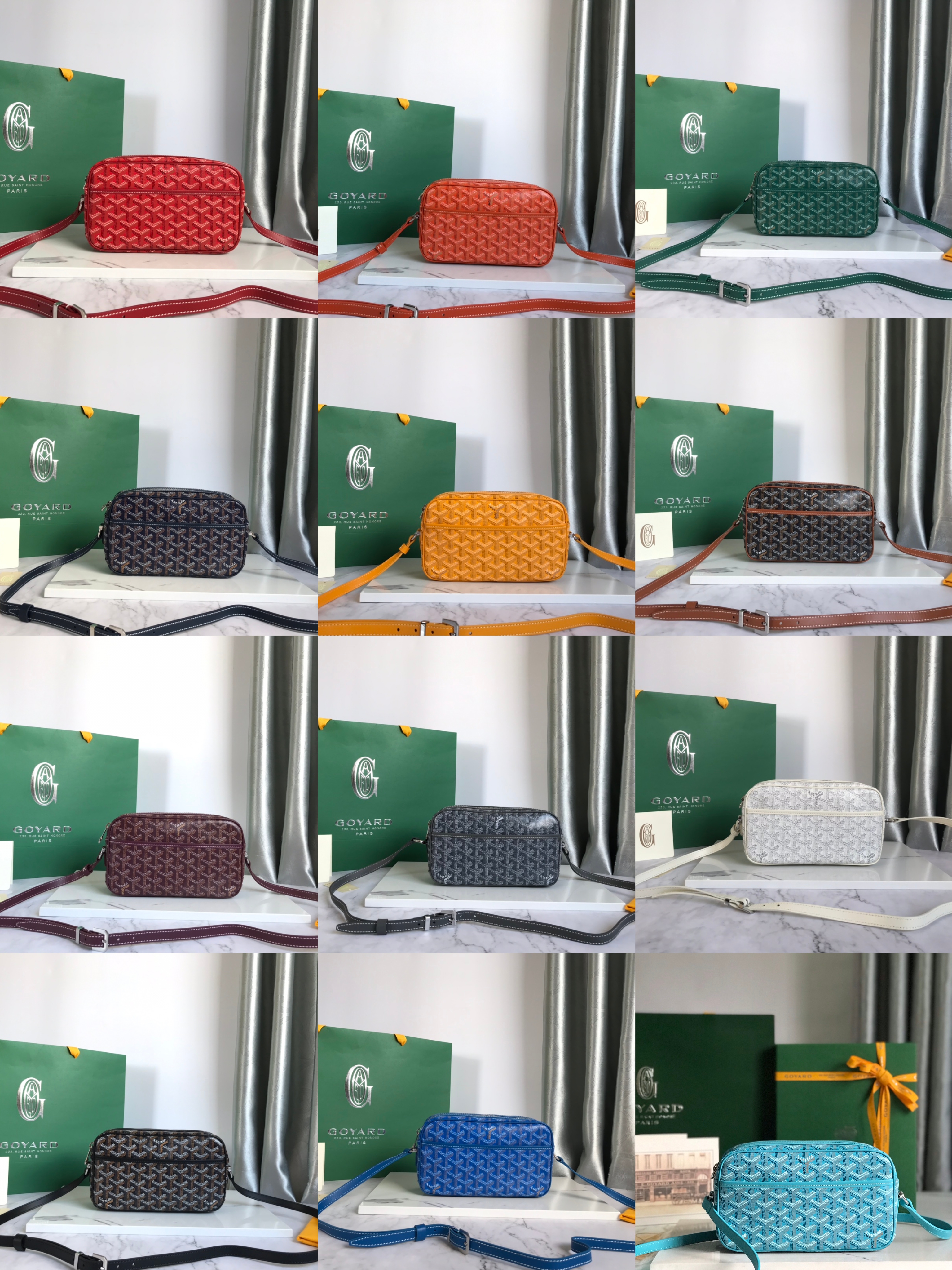 Goyard Cap-Vert (22.5*13*7cm)