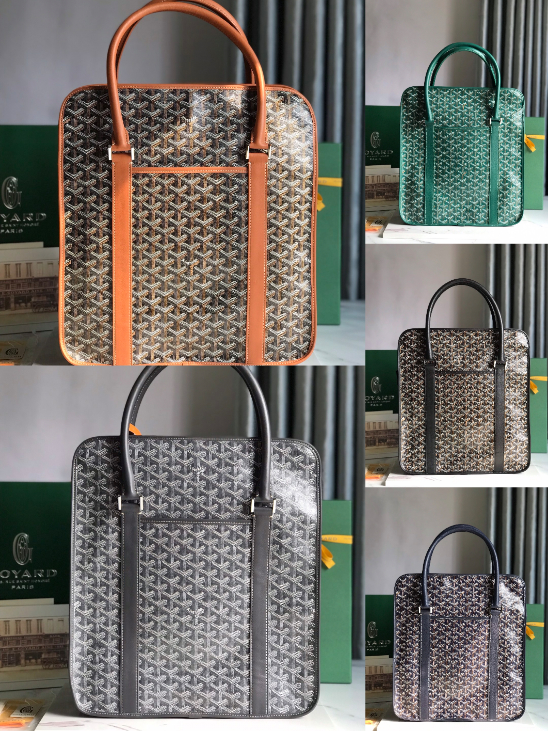 Goyard Bourgogne (35*39*11cm)